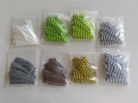 Plumes de dindon naturelles pour flèches de tir à l'arc, barrettes de plumes pour le montage DIY, accessoires pour la chasse et le tir sur cible