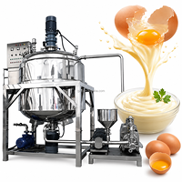 Elektrische verwarmings-vacuüm-emulgeringsmachine voor het maken van fruitjam en mayonaise