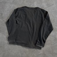 Chemises Henley à demi-boutonnage personnalisées pour hommes, chemises Henley vintage lavées pour hommes, manches longues