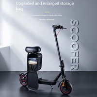 Katlanabilir Çelik Gövdeli Elektrikli Scooter Yükseltilmiş Koltuk Su Geçirmez Saklama Çantası Lityum Pil 350W Uygulama Kontrolü Yetişkin Şehir İçi Günlük Kullanım