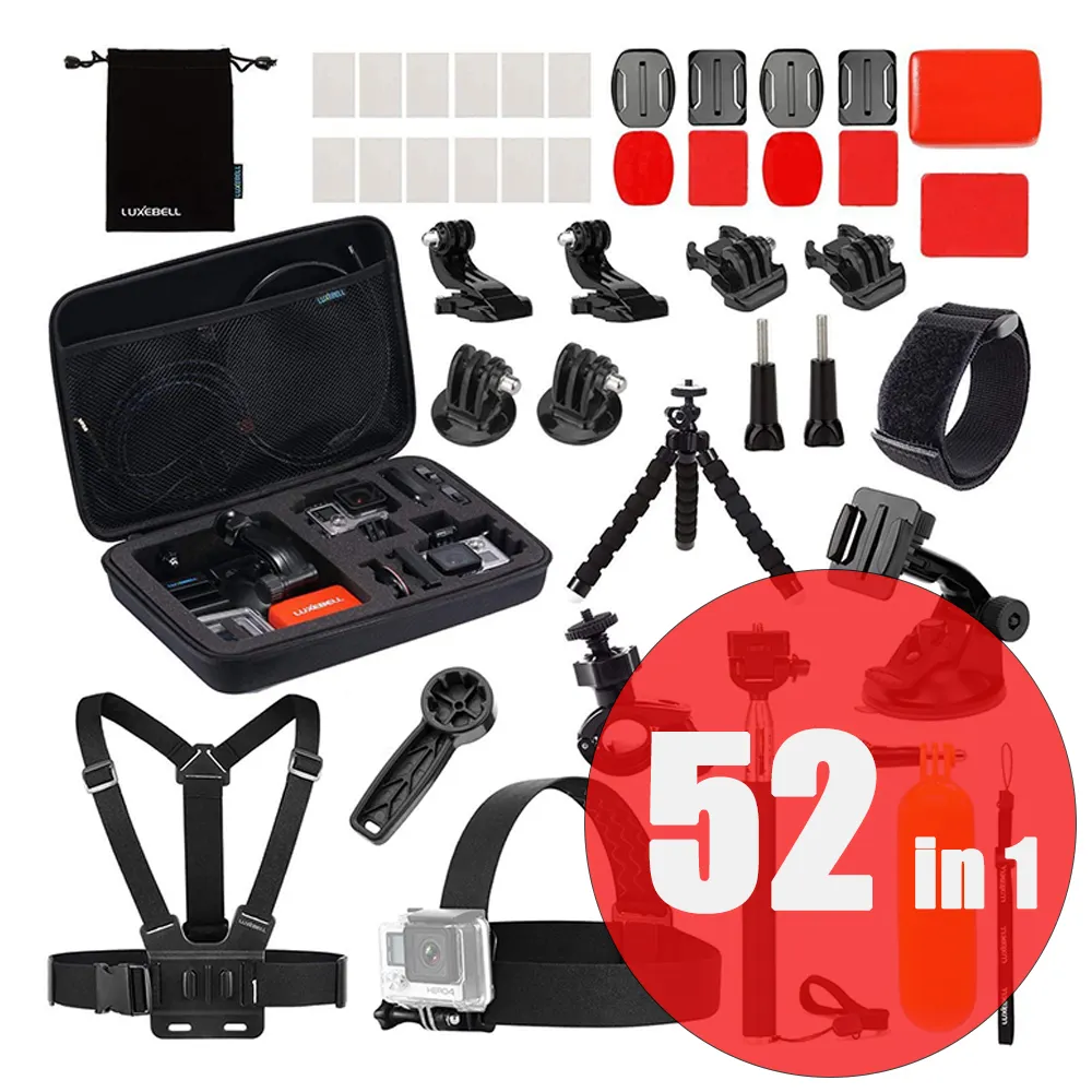 Accessoires Photo et vidéo pour téléphone, 2 pièces, 52 en 1, pour caméra Dslr Amp, Gopro, Dji, Canon, offre spéciale