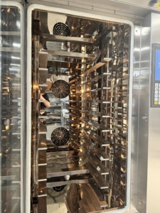 Vật liệu cấp thực phẩm Lò quay không khí nóng 10 khay, tiên phong tiết kiệm năng lượng, đáp ứng nhu cầu nướng bánh/nhà máy - Product Image 4