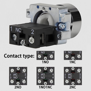 Cntd CXB2-BS542 40 e-stop Nấm Đầu chuyển đổi quyền lực dừng khẩn cấp 10A 22mm tạm thời đẩy nút chuyển đổi không thấm nước chuyển đổi IP65 - Product Image 6