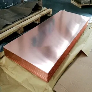 Manufacturer Supplier Flat Copper Sheet Smooth Cathode Copper 99.99% Cooper C11000 C1100 Pure Copper Sheet on Sale