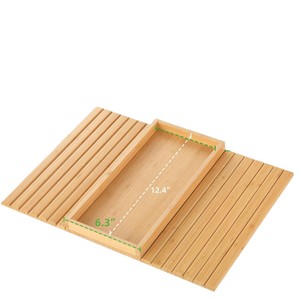 ถาดวางแขนแบบมินิมอลสำหรับห้องนั่งเล่น - ที่วางกาแฟและขนม ดีไซน์สำหรับคนขี้เกียจ - Product Image 5