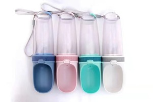 Botella de agua para perros con filtro Dispensador de botella de agua portátil para perros 2023 Regalos mejorados para perros 14OZ para caminar Beber mascotas - Product Image 2