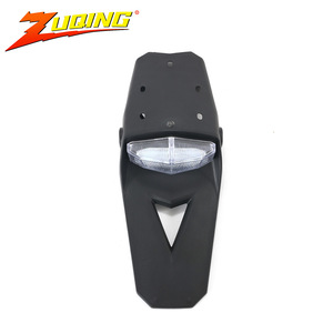 Support de feu arrière pour moto tout-terrain ZUQING HL152, plaque de montage à trou central avec câblage pour protection du garde-boue - Product Image 5