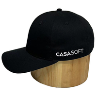 Gorras Deportivas Personalizadas SHUORUI de Béisbol con Visera Curva Original, Panel Liso, Impresión Puff, Formales y Deportivas Unisex