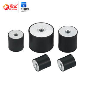 Pare-chocs en caoutchouc naturel personnalisés VV VD <span class=keywords><strong>VE</strong></span> DD Anti-vibration Silent Block Amortisseur en caoutchouc 25*20M6 Supports en caoutchouc anti-vibration - Product Image 6