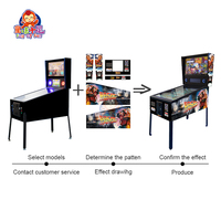 Nouvelle Machine de Jeu de Flipper Virtuel Numérique Électronique Table de Flipper Machine d'Arcade Jeu Vidéo d'Arcade