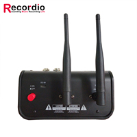 GAX-450C ses karıştırma ile UHF kablosuz mikrofon 4 kanal Stereo mikser konsolu bluetooth USB DJ Karaoke PC kayıt