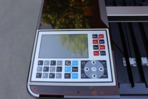 Outils de travail du bois, machine de découpe et de gravure au laser CO2 50W-60W pour verre, plastique, bois, MDF, caoutchouc avec refroidissement par eau, contrôle DSP - Product Image 4