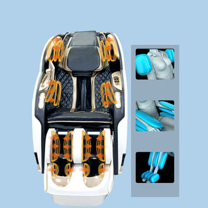 PS-57 22 Massage Programs 8 Techniques Full Body Foot Leg Airbag Pneumatic <b>Chair</b> Deep Tissue Thai Stretching Home Spa - Product Image 6