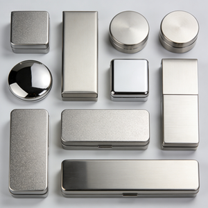 Custom Drawing Alloy Steel CNC Machined Precision Products Custom Logo Color Eyeglass Cases Metal Earphone Cases Cosmetic <b>Shells</b> - Product Image 6