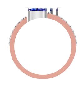 Sortie d'usine prix de gros ovale forme ronde bagues en diamant pour les femmes bijoux fins laboratoire fait bague en diamant - Product Image 4