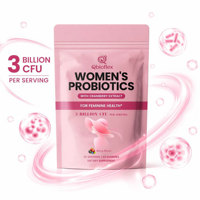 Permen Probiotik Qbioflex OEM Bebas Gula untuk Wanita dengan Ekstrak Cranberry untuk Kesehatan Kewanitaan Rasa Berry Suplemen Probiotik