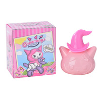 Parfum pour enfants naturel de luxe 50 ml, design de dessin animé, mini-parfum, spray corporel fruité au lait et au clou de girofle, vente en gros