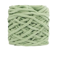 Fil chenille monofilament Ice-bar Line, fil mélangé polyester de haute qualité anti-boulochage, pour tapis tissés à la main, écharpes et chaussures de petite taille
