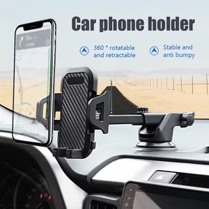 <span class=keywords><strong>Support</strong></span> Téléphone Voiture Portable Universel 360° à Ventouse Tableau de Bord Pare-Brise - Product Image 2