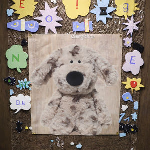 Sevimli Küçük Köpek Peluş Oyuncak-Süper Yumuşak Peluş, PP Pamuk Dolgulu, 30cm Boyunda, Çocuklar İçin Stres Giderici - Product Image 3