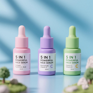 เซรั่มบำรุงผิวหน้าและต่อต้านริ้วรอย5-in-1พร้อมวิตามินซีไนอะซินาไมด์กรดไฮยาลูโรนิกไวท์เทนนิ่ง - Product Image 5