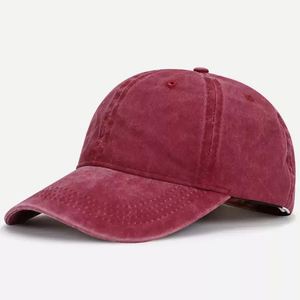 Gorras de Béisbol al por Mayor, Color Sólido, Sin Estructura, de Poliéster/Algodón, Estilo Dad Hat, 6 Paneles, Lavadas, Desgastadas, con Logotipo Personalizado para Negocios - Product Image 6