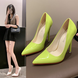 <span class=keywords><strong>Scarpe</strong></span> da Sposa con Tacco a Spillo per <span class=keywords><strong>Donna</strong></span>, Taglia 35-50, Tacco 12cm, Suola Rossa, Tomaia in PU, Suola Esterna in Gomma, Primavera - Product Image 4