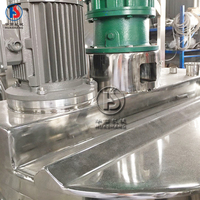 Cuve de réaction industrielle en acier inoxydable à double enveloppe avec agitateur et chauffage électrique