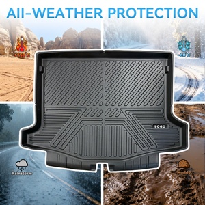 Car <b>Interior</b> <b>Accessories</b> Parts <b>Interior</b> Rear Floor Mats Back Trunk Car Mat for Toyota Crown 2013-2018 - Product Image 4