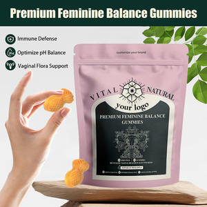 Kadın Premium PH dengesi sakızlı özel etiket kadınlar Wellness Boost bağışıklık <span class=keywords><strong>Hawaiian</strong></span> ananas vajinal sağlık Gummies - Product Image 2