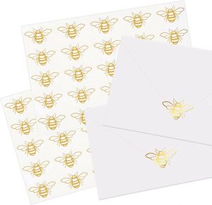 Etiquetas Adhesivas Personalizadas para Bautizo con Lámina Dorada Transparente, Pegatinas Personalizadas para Bolsas de Regalo, Velas y Botellas - Product Image 4