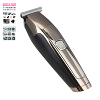 High Efficiency Heavy Duty LED Display Panel Hair <strong>Trimmer</strong> <strong>Zero</strong> <strong>Gap</strong> Type C Charging Port Hair Clipper
