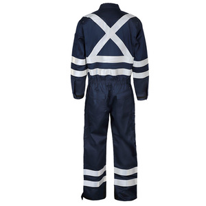 Overoles Antiestáticos y Retardantes de Llama en Azul Marino, 260 g/m², Ropa de Trabajo de Algodón para las Industrias Minera, Química y de Energía - Product Image 3