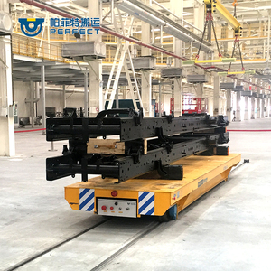 รถรางเหล็กเคลื่อนย้ายแม่พิมพ์แบบมีมอเตอร์สำหรับโรงงานผลิตและงานก่อสร้าง - Product Image 6
