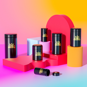 Làm xáo trộn bằng chứng màu hồng thợ may thực hiện 90 180 200 250ml con kháng cửa sổ lọ thủy tinh Gummies kín hoa thảo mộc thủy tinh container - Product Image 5