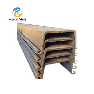 Tumpukan lembaran baja gulungan panas standar ASTM lasan & potong presisi dengan pembengkokan untuk konstruksi jembatan struktur baja - Product Image 6