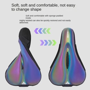 TOSUOD, cojín súper suave antidolor de glúteos, funda de asiento de silicona colorida para coche de carretera, bicicleta de montaña, accesorios simples para bicicleta - Product Image 3