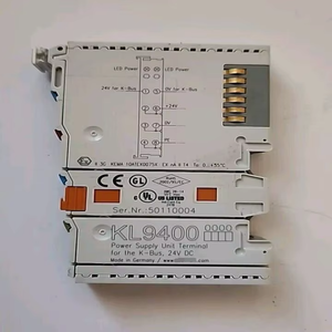 Unit Catu Daya Kl9400 Terminal K-bus 24vdc - Pengontrol Pemrograman PLC Otomasi Industri Stok Baru Asli - Product Image 1