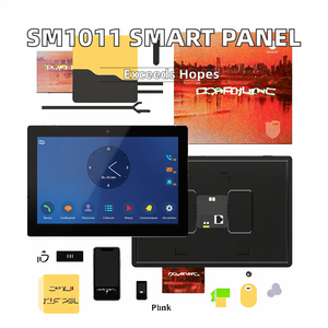 Nouveauté 2025, panneau de commande intelligent pour la maison, écran tactile Wifi 10,1 pouces, SM1011 Rockchip RK3566 Quad Core, application <span class=keywords><strong>Tuya</strong></span>, <span class=keywords><strong>Android</strong></span>, pour utilisation en hôtel - Product Image 3