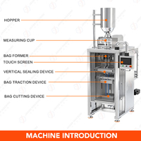 Automatic Servo Vertical Dual Lanes Brown Sugar Granule Sachet Ginger Tea Dried Ginger Granule Packing Machine