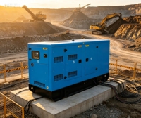 Générateurs diesel silencieux portables mobiles 20-200 kVA, groupe électrogène insonorisé ATS pour utilisation en extérieur