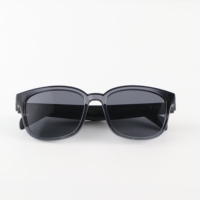 Gafas WS Grises Clásicas y Modernas Unisex de Montura Completa con Lentes Ópticas, Patillas Inteligentes Reemplazables, Audio Inteligente Adaptativo para Uso Diario
