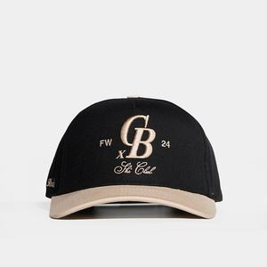 Gorras Estructuradas Personalizadas de 5 Paneles con Logotipo Bordado en 3D, Gorras de Béisbol de Dos Tonos con Cierre a Presión de Algodón - Product Image 1