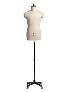 Maniquí de <span class=keywords><strong>Costura</strong></span> Tipo Pin para Ropa, Modelo de Medio Cuerpo Masculino para Sastres y Modistas - Product Image 6