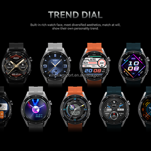 ساعة ذكية رياضية More Sport Hw23 Pro لتتبع اللياقة البدنية، متوافقة مع أندرويد وآيفون، ساعة ذكية دائرية مع تقنية NFC - Product Image 6