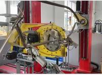Machine de bobinage pneumatique à portique pour moteur haute tension