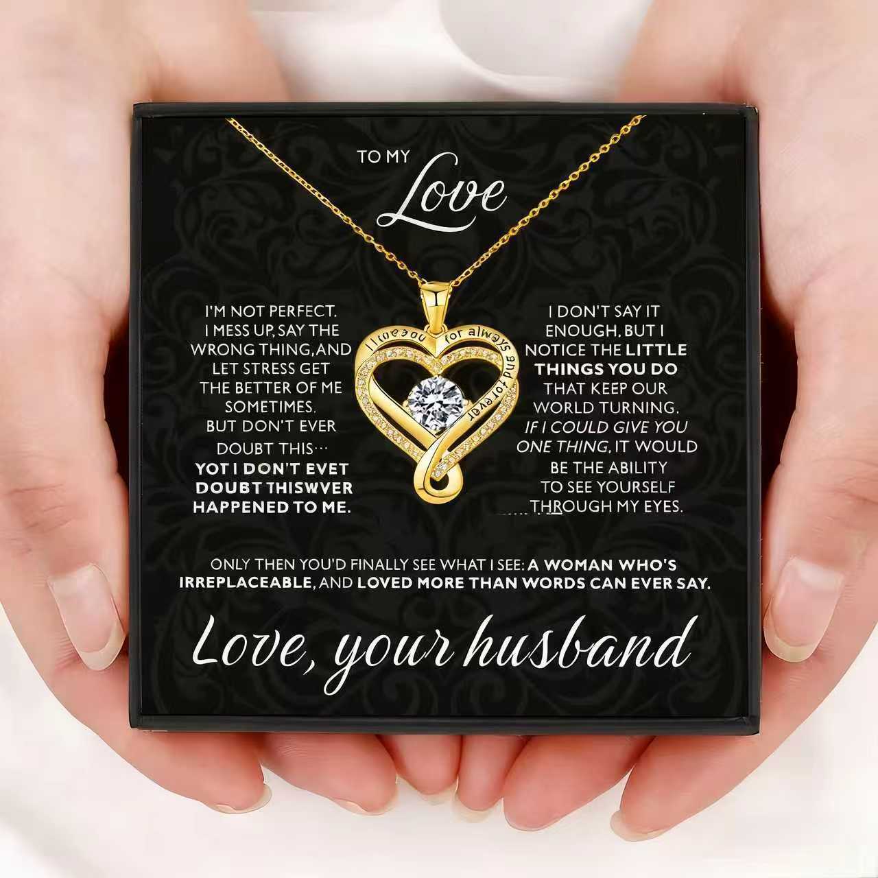 Collier-or-coffret cadeau couverture ciel et terre