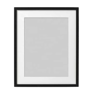 Elegant Modern Black Iron MDF Photo Wall <strong>Frames</strong> <strong>with</strong> Embossing <strong>Printing</strong> and Gift Hanging - Product Image 1