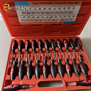 Diy 23 Pcs Terminal Release Terminal Removal Tool Set Voor Auto Kabelboom Reparatie