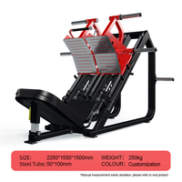 Machine de presse à jambes commerciale de type split à 45 degrés, équipement de fitness pour l'entraînement de force en salle de sport et la musculation